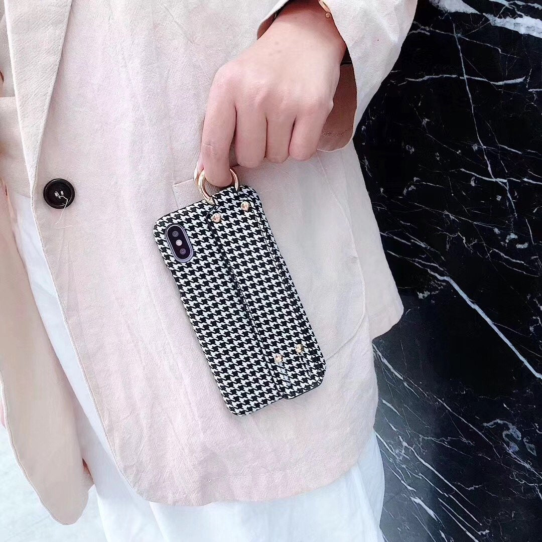 Hound-tooth Check iPhone Case