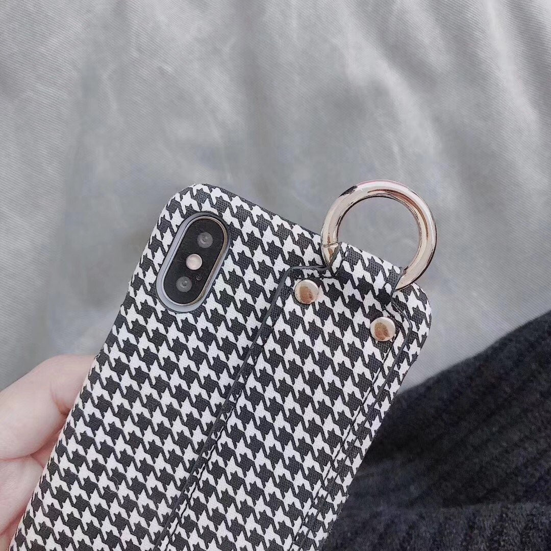 Hound-tooth Check iPhone Case