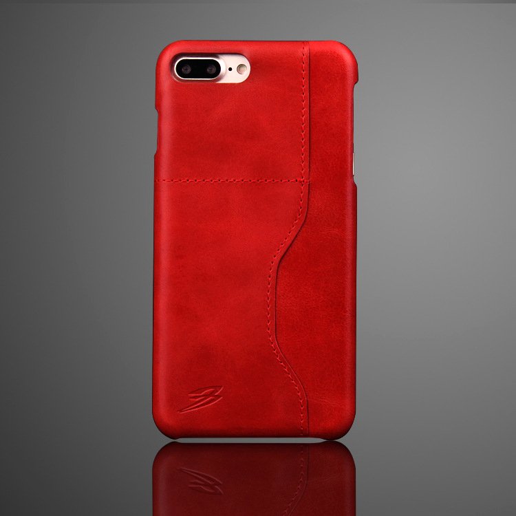 Genuine Leather iPhone Card Case