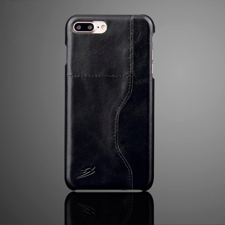 Genuine Leather iPhone Card Case